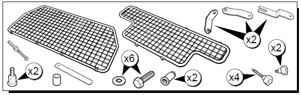 Land rover discovery 4 shop dog guard fitting instructions